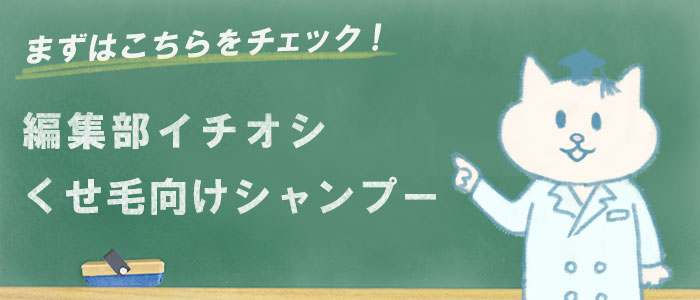 くせ毛シャンプー20選